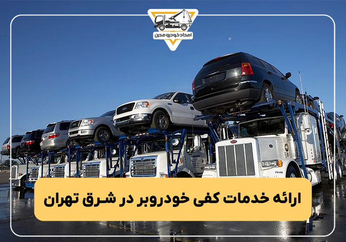 ارائه خدمات کفی خودروبر در شرق تهران