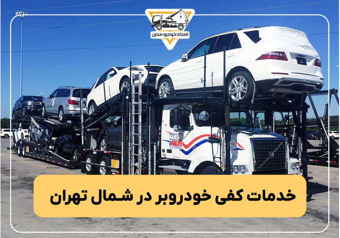 خدمات کفی خودروبر در شمال تهران